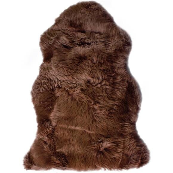 New Premium Genuine Sheepskin Rug Brown Real Australia Sheepskin Natural